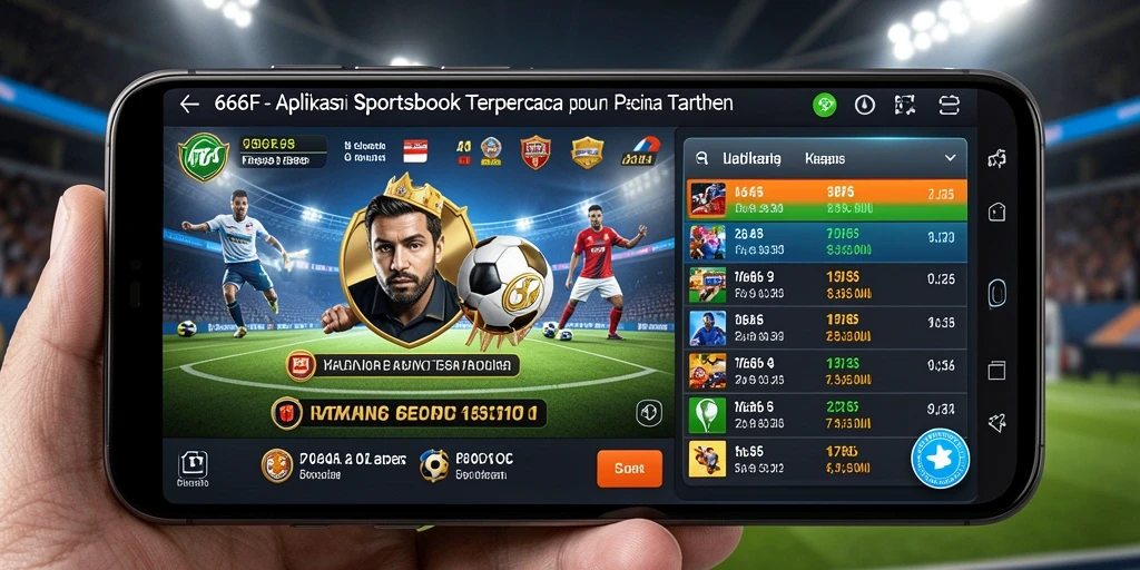 Tampilan gameplay sportsbook di aplikasi 666F yang menarik.