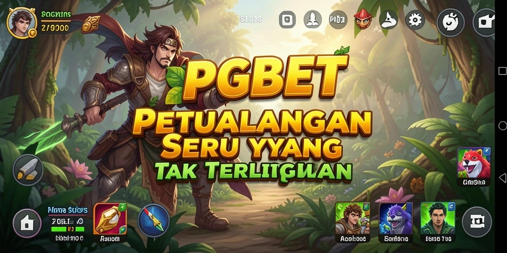 Gameplay seru PGBET dengan grafis menawan di dunia petualangan.