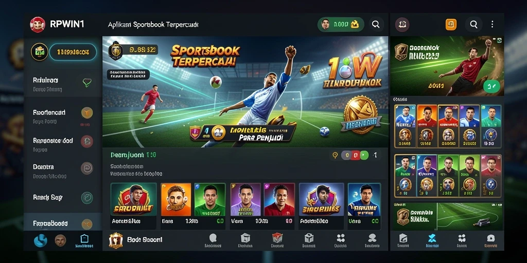 Screenshot RPWIN1 menampilkan antarmuka taruhan yang menarik.