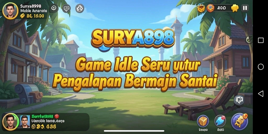 Gameplay Idle SURYA898 yang menarik dan penuh warna.